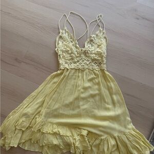 Free people Adella lace dress